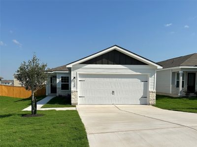 Single story open layout includes a host of impressive upgrades such as WI-Fi enabled garage door opener with ability to link to Amazon Key, programmable thermostat and blinds at front window. | Image 1