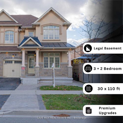 9 Villadowns Trail, Brampton, ON, L6R3V6 | Card Image