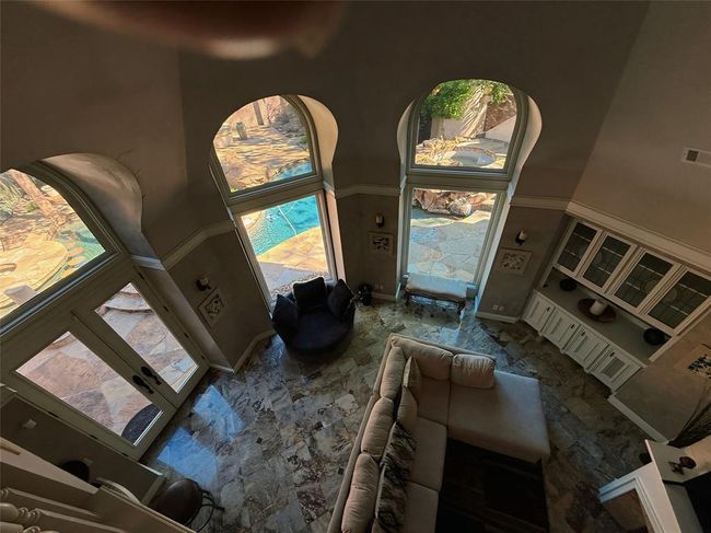View of family room from second level | Image 35