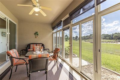 Enclosed Lanai with a relaxing view of the golf course! | Image 3