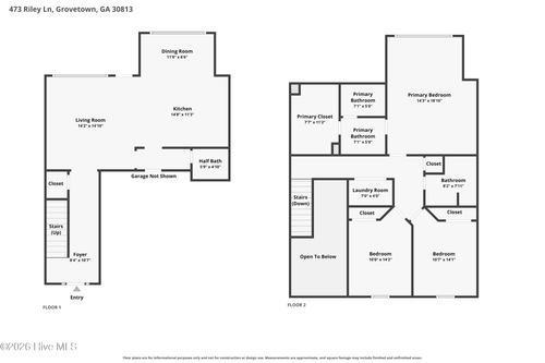 473 Riley Ln, Grovetown, GA, 30813-3190 | Card Image