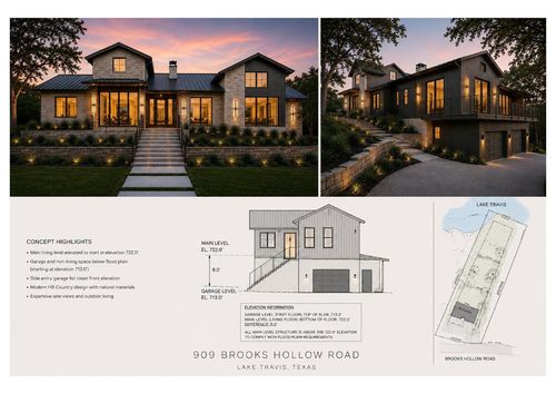 909 Brooks Hollow Rd, Lakeway, TX, 78734-3410 | Card Image