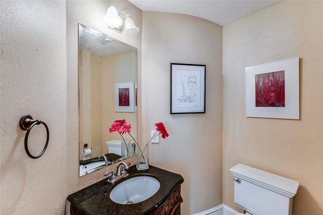 Second Half bath with custom cabinet | Image 30