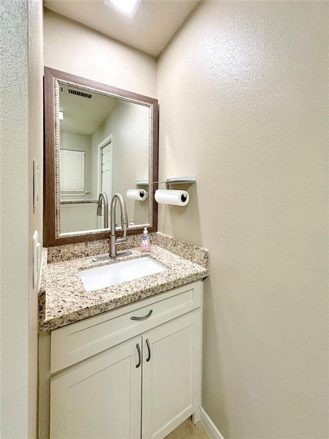 Full restroom #2 located in utility room downstairs. | Image 36