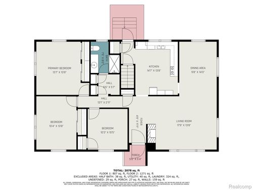 411 Jefferson St, Fenton, MI, 48430-1884 | Card Image