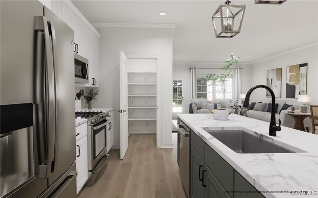 Photo from Boone Homes Gallery; photo of virtual tour, not home for sale; upgrades shown | Image 6