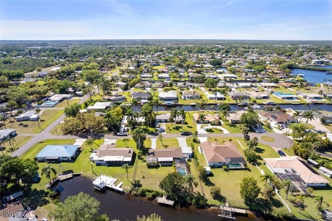 Drone / aerial view featuring a residential view and a water view | Image 26
