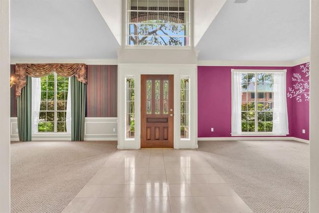 View of the entry, dining and living room. | Image 5