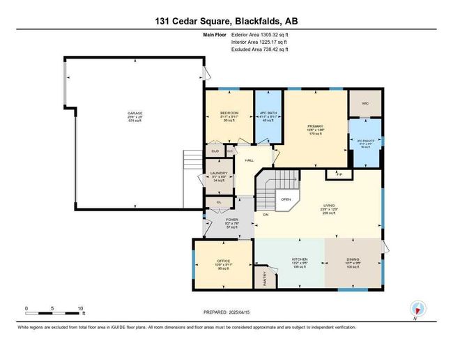 131 Cedar Square, House other with 5 bedrooms, 4 bathrooms and 7 parking in Blackfalds AB | Image 48