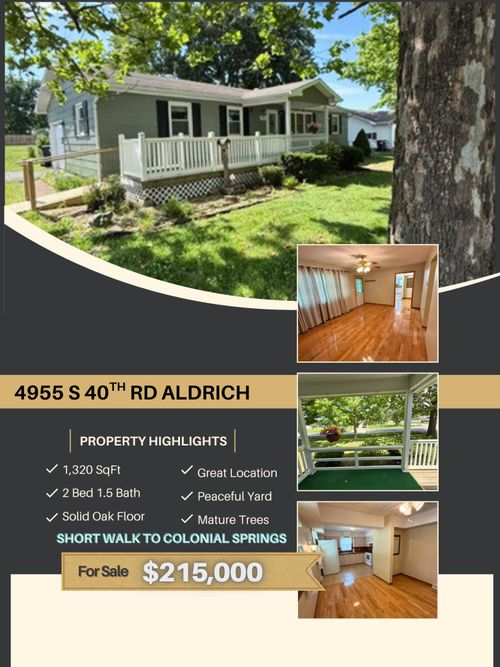 761 S Hickory Street, Buffalo, MO, 65622 | Card Image