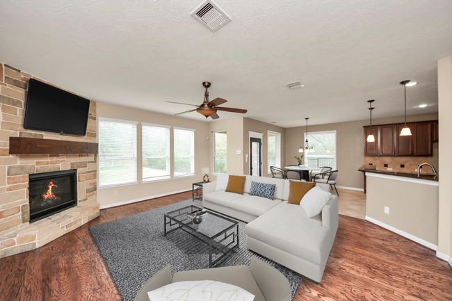 Virtually Staged Family Room | Image 15