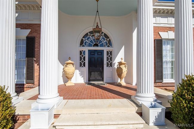 Front porch with mahogany columns | Image 8