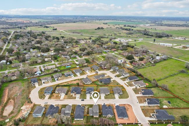 Drone / aerial view featuring a rural view and a residential view | Image 4