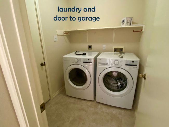 Washer and dryer in enclosed laundry room | Image 7