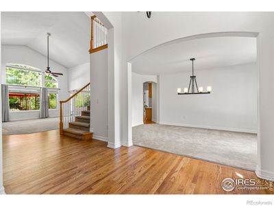 Virtually staged separate dining room | Image 3