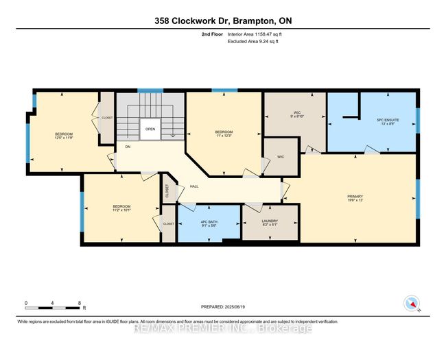358 Clockwork Dr, House other with 4 bedrooms, 3 bathrooms and 2 parking in Brampton ON | Image 49