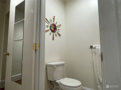 Bathroom is just shower/toilet. Sink is in the kitchenette. | Image 3