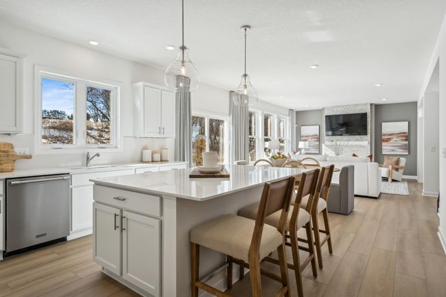Photo is of the actual model. The whole open-concept main level flows together seamlessly. | Image 6