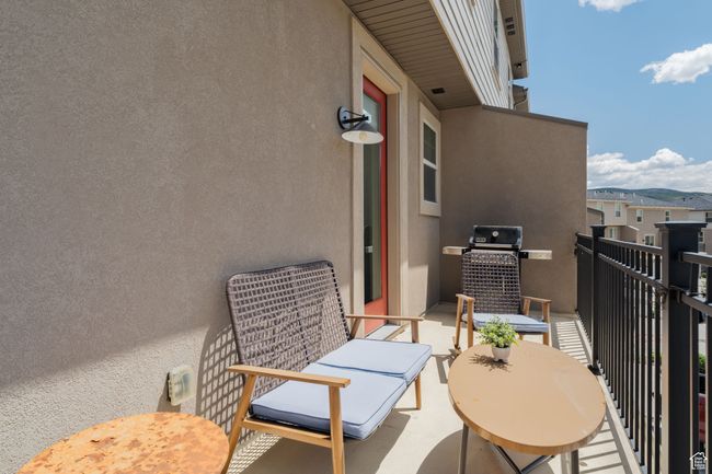Balcony featuring grilling area | Image 22