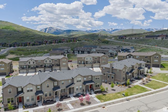 View of mountain background with nearby suburban area | Image 52