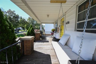 Wooden deck with covered porch | Image 2