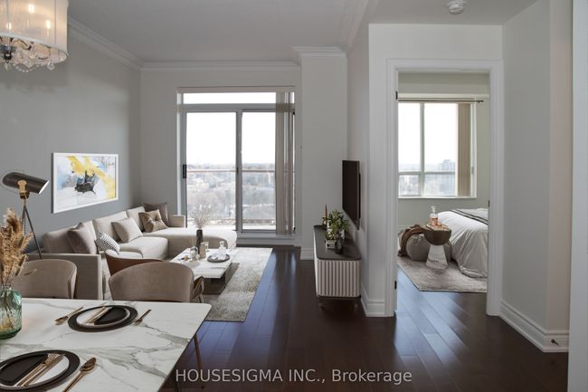 1208 - 2 Clairtrell Rd, Condo with 2 bedrooms, 1 bathrooms and null parking in North York ON | Image 22