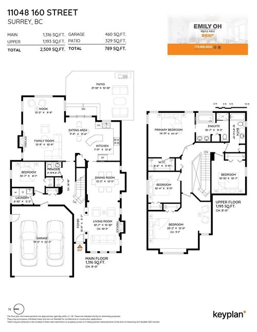 11048 160 St, Surrey, BC, V4N1R2 | Card Image