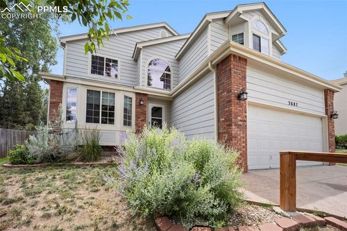 3887 Point Of The Rocks Dr, Colorado Springs, CO, 80918-5515 | Card Image