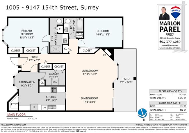 1005 - 9147 154 Street, Townhouse with 2 bedrooms, 2 bathrooms and 1 parking in Surrey BC | Image 26