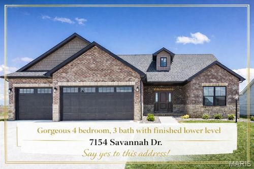 7154 Savannah Dr, Glen Carbon, IL, 62034 | Card Image