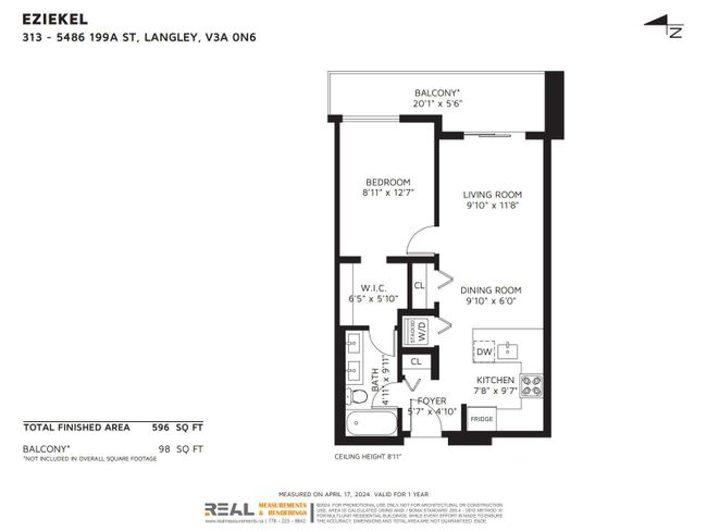 313 - 5486 199 A Street, Condo with 1 bedrooms, 1 bathrooms and 1 parking in Langley BC | Image 2