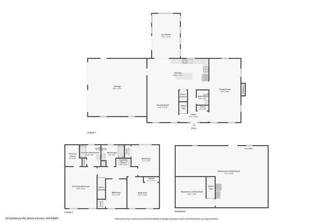 24 Salisbury Rd, House other with 3 bedrooms, 3 bathrooms and null parking in Mont Vernon NH | Image 45