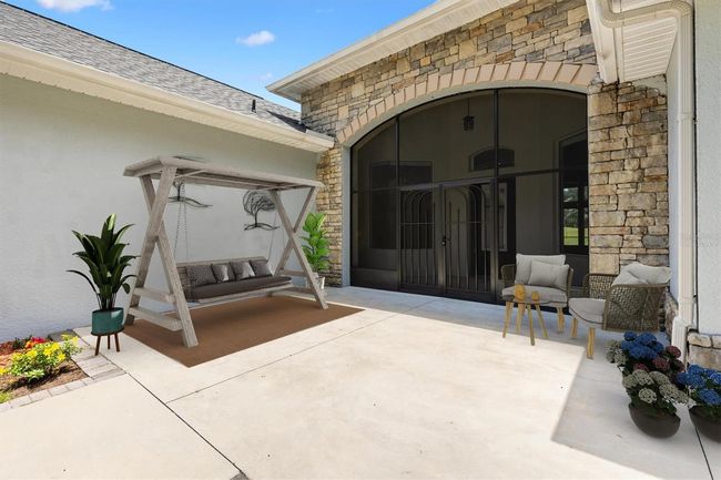 Front Patio "virtually staged" | Image 21