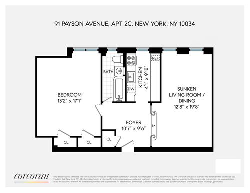 2c-91 Payson Ave, New York, NY, 10034-2744 | Card Image