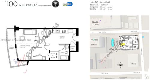 apt-1205-1100 S Miami Ave, Miami, FL, 33130-4163 | Card Image