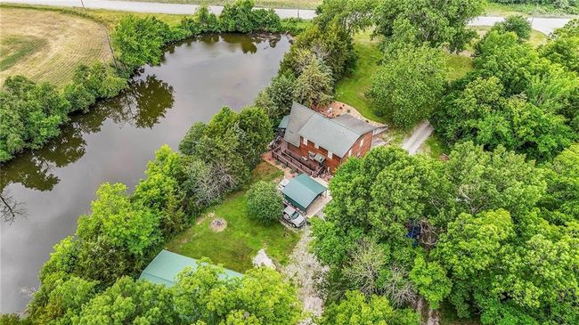 Aerial view of a large body of water | Image 72