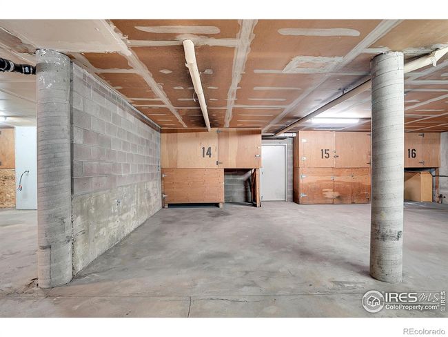 Underground covered parking spot with extra storage space. Never have to scrap your car windows during those winter days. | Image 26