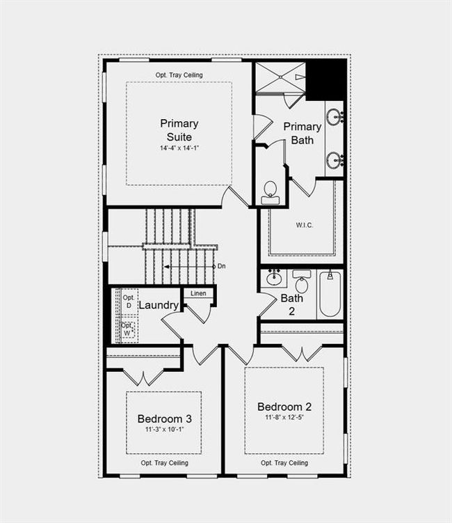 6117 Wayburn St, Townhouse with 3 bedrooms, 4 bathrooms and 2 parking in Tucker GA | Image 4