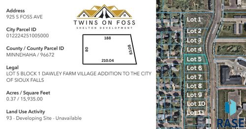 925 S Foss Ave Avenue, Sioux Falls, SD, 57110 | Card Image