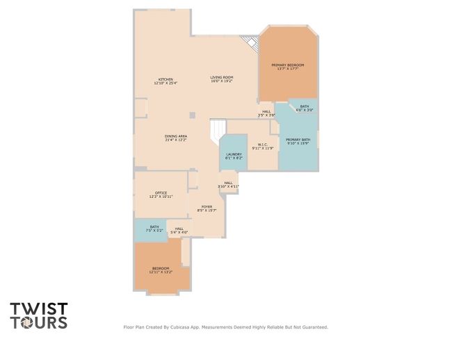 View of first floor plan / room layout. | Image 39
