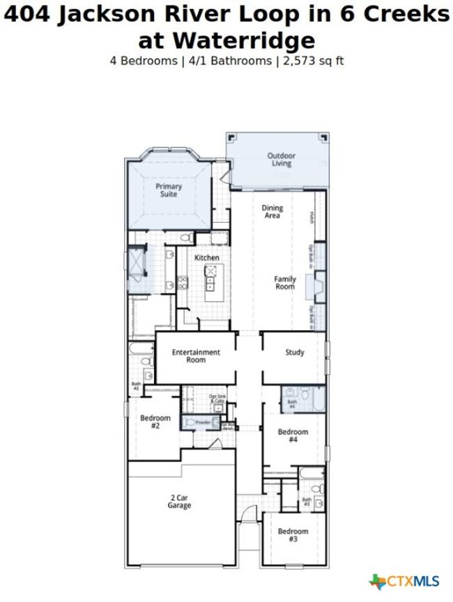 404 Jackson River Loop, House other with 4 bedrooms, 5 bathrooms and null parking in Kyle TX | Image 8