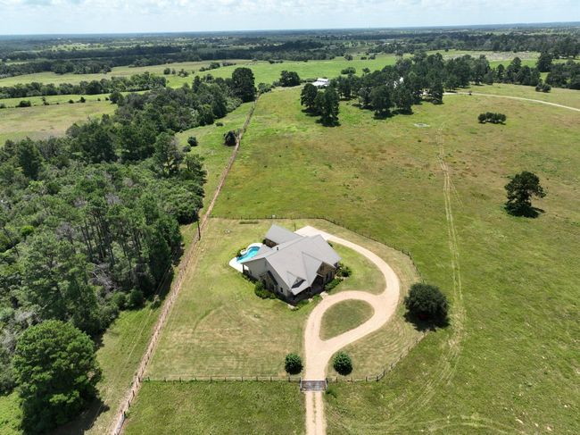 Aerial View of Circular Driveway and Home | Image 44