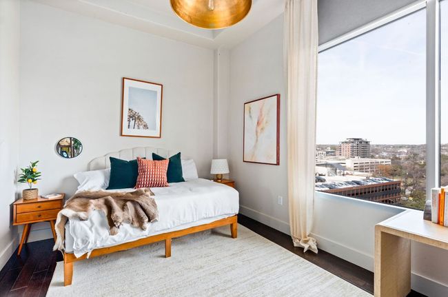 Bedroom featuring dark wood floors | Image 30