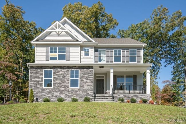 The Davidson is a two-story home featuring five bedrooms, three full baths, and a side-load garage. | Image 34