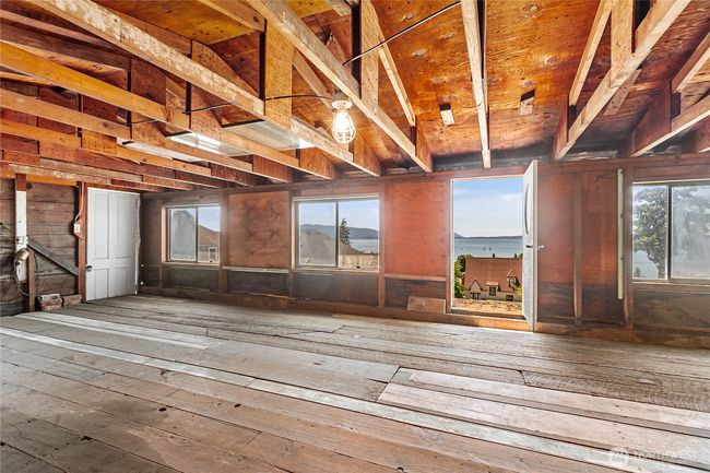 In the attic you have many options; leave as-is, lower the floor and increase the space here to finish it into additional living space. | Image 21
