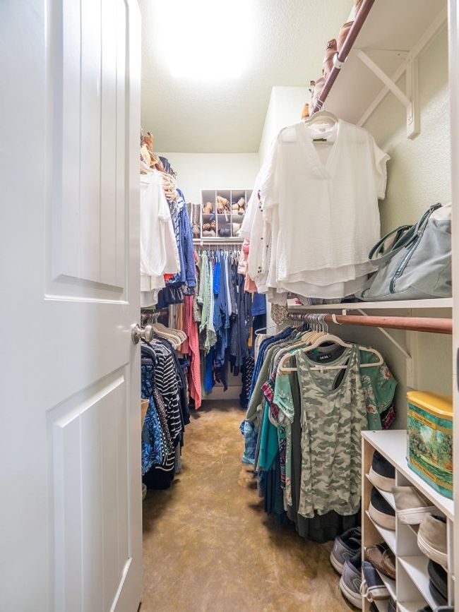 View of spacious closet | Image 17