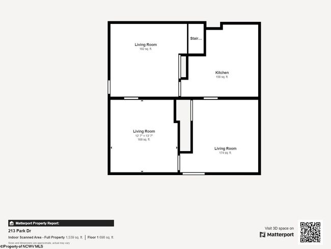 213 Park Dr, House other with 4 bedrooms, 1 bathrooms and null parking in Mannington WV | Image 12