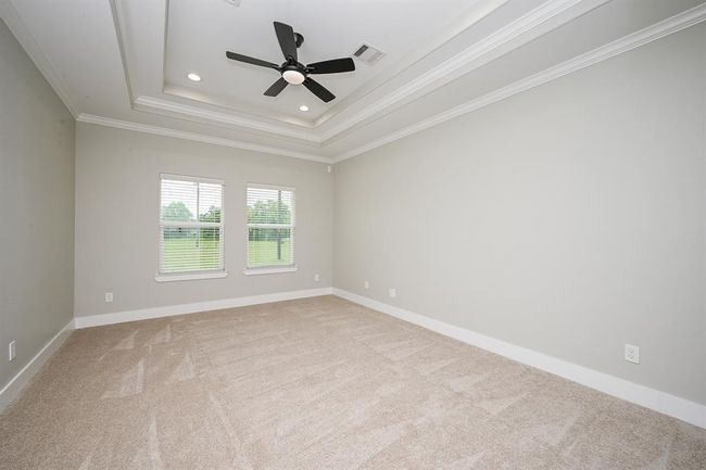 Primary Bedroom Is Gorgeous With Double Trey Ceilings & Crown Molding | Image 22
