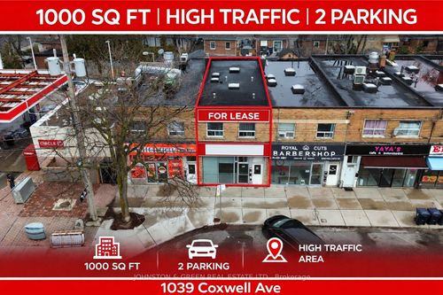 1039 Coxwell Ave, East York, ON, M4C3G4 | Card Image