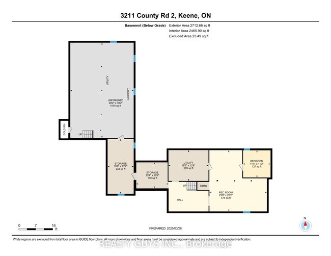 3211 County Rd 2, House other with 7 bedrooms, 4 bathrooms and 6 parking in Keene ON | Image 37